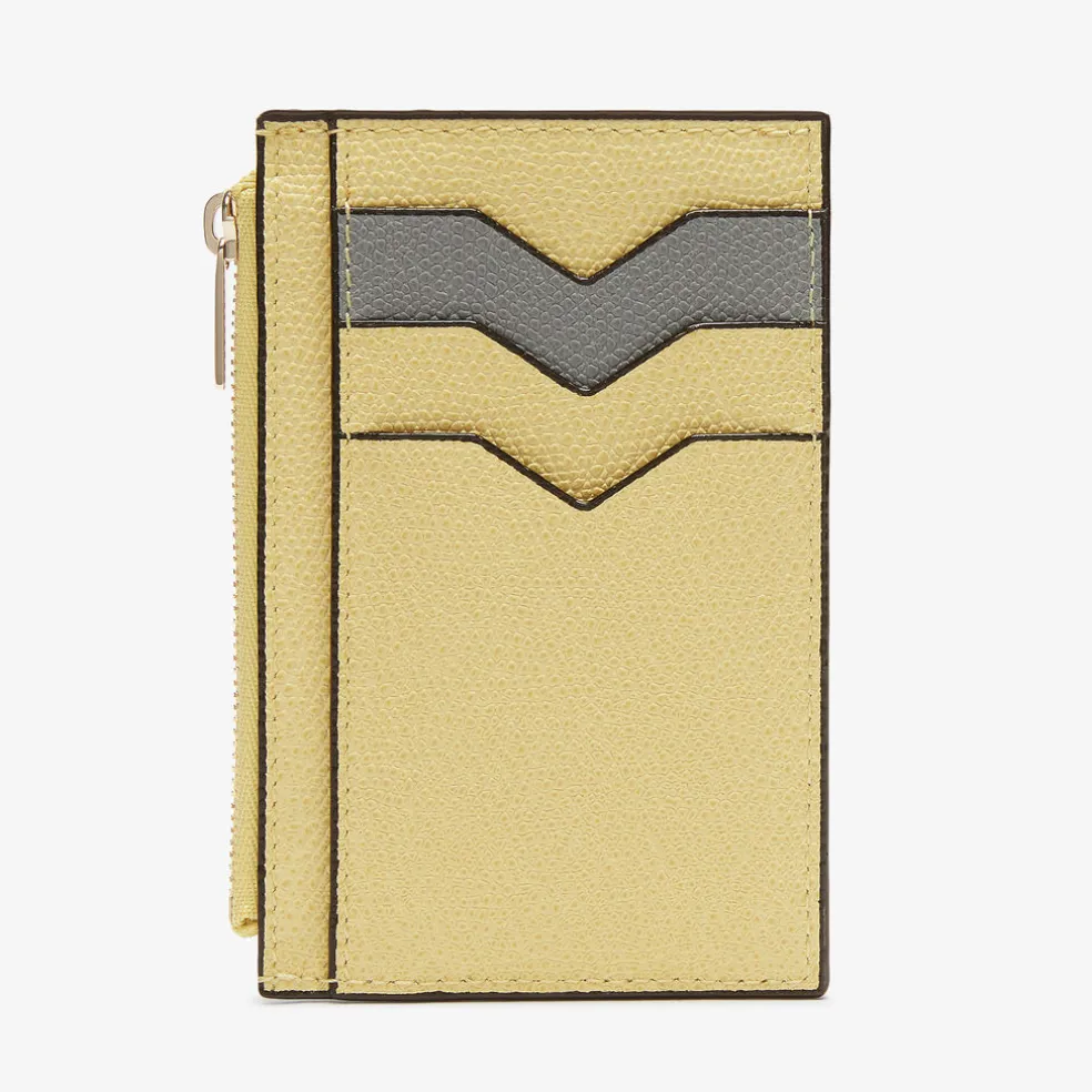 Card Holder With Zip Pocket 3CC