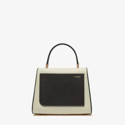 Iside Chiaroscuro Top Handle Mini Bag