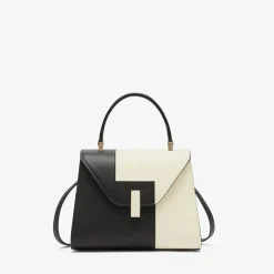 Iside Intarsia Dual Top Handle Mini Bag