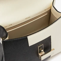 Iside Intarsia Dual Top Handle Mini Bag