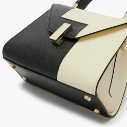 Iside Intarsia Dual Top Handle Mini Bag