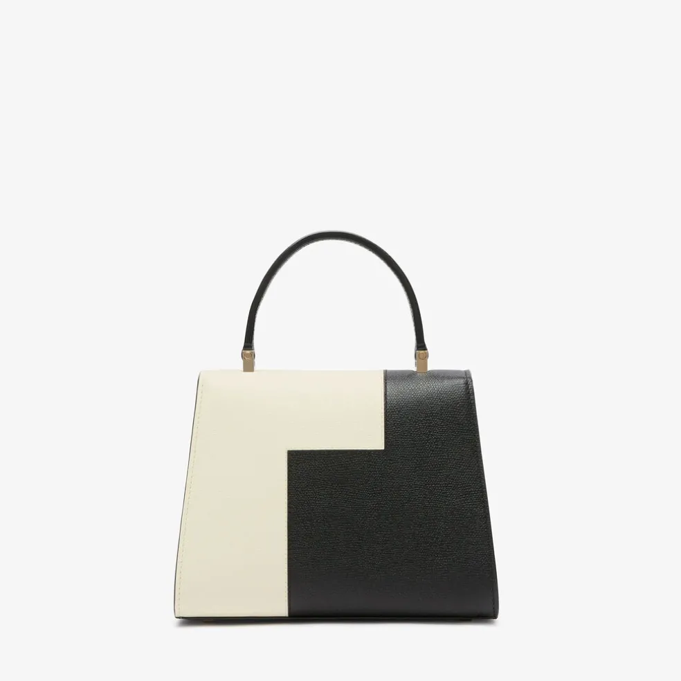 Iside Intarsia Dual Top Handle Mini Bag