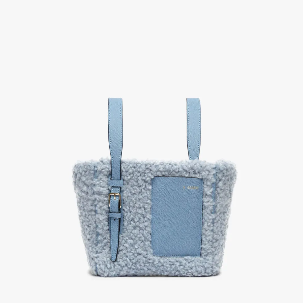 Soft Bouclè Bucket Micro Bag