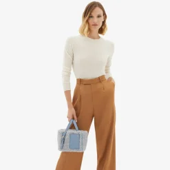 Soft Bouclè Bucket Micro Bag