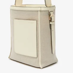 Soft Canvas Bucket Mini Bag