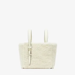 Soft Shearling Bucket Micro Bag