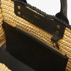 Soft Tote Raffia Crochet Mini Bag