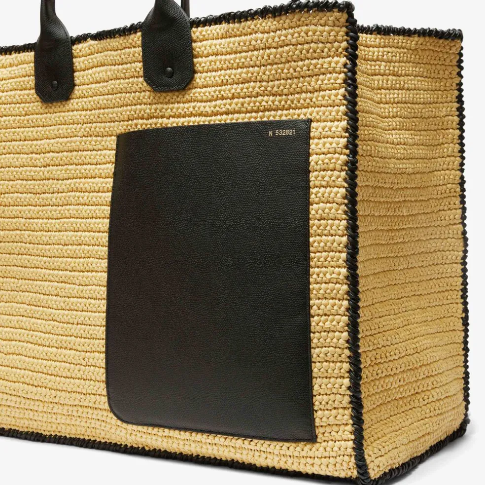 Soft Tote Raffia Crochet Maxi Bag