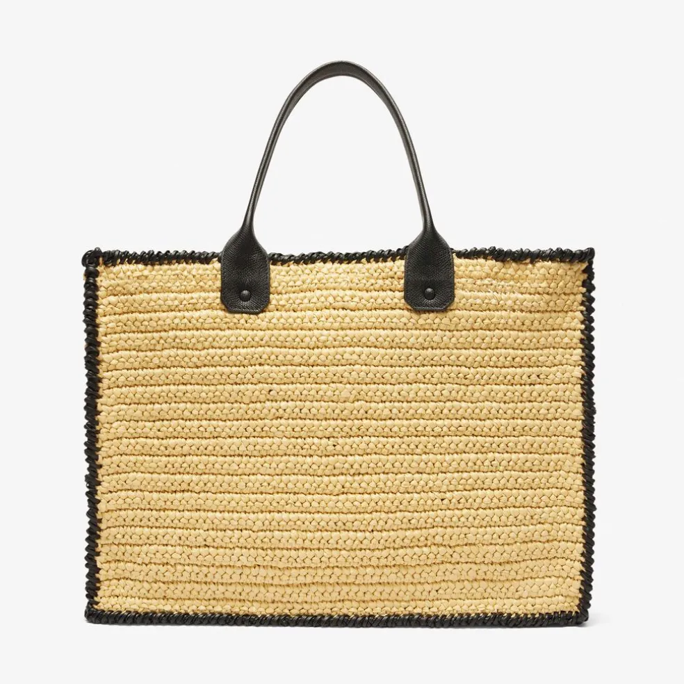 Soft Tote Raffia Crochet Large Bag