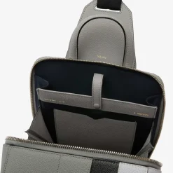 V-line Intarsia One Shoulder Backpack